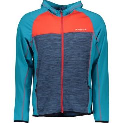 Bluza polarowa "Ratify II" w kolorze turkusowo-czerwono-niebieskim. Bluzy z kapturem marki Dare 2B. W wyprzedaży za 163.95 zł.