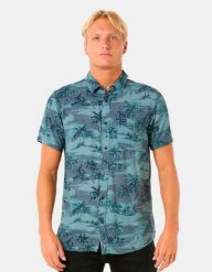Koszula męska Rip Curl Dreamer Barrel Killa niebieska. Niebieskie koszule Rip Curl, na lato, m, bez wzorów, z materiału, bez kołnierzyka, bez ramiączek. Za 257.05 zł.