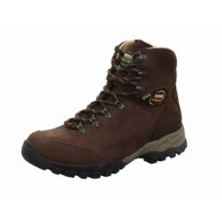 Buty turystyczne męskie Meran z membraną Gore -TEX. Brązowe buty turystyczne MEINDL, bez wzorów, z gore-texu, bez zapięcia, wspinaczkowe, gore-tex. Za 1,399.00 zł.