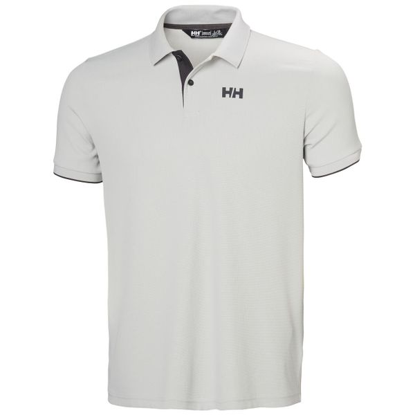 Polo Helly Hansen Ocean 2.0. Szare koszulki polo Helly Hansen, m, bez wzorów, bez kołnierzyka, bez ramiączek, żeglarskie. Za 320.90 zł.