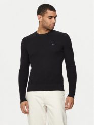 Calvin Klein Sweter K10K113031 Czarny Regular Fit. Czarne swetry rozpinane CALVIN KLEIN, m, bez wzorów, z bawełny, bez kołnierzyka, bez ramiączek. Za 249.99 zł.