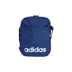 ADIDAS Organizer Linear - mała torebka na ramię 21x15x5 cm. Niebieskie torby na ramię Adidas, bez wzorów, z tkaniny, na ramię, małe, bez dodatków. Za 58.99 zł.