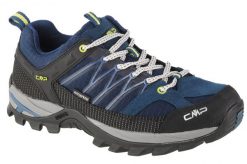 Buty trekkingowe męskie CMP Rigel Low. Brązowe buty turystyczne CMP, na lato, bez wzorów, z materiału, bez zapięcia, trekkingowe. Za 329.99 zł.