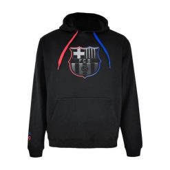 Bluza Z Kapturem dla dorosłych unisex Barça 2024-25. Czarne bluzy z kapturem FC Barcelona, l, bez wzorów, z kapturem. W wyprzedaży za 271.68 zł.