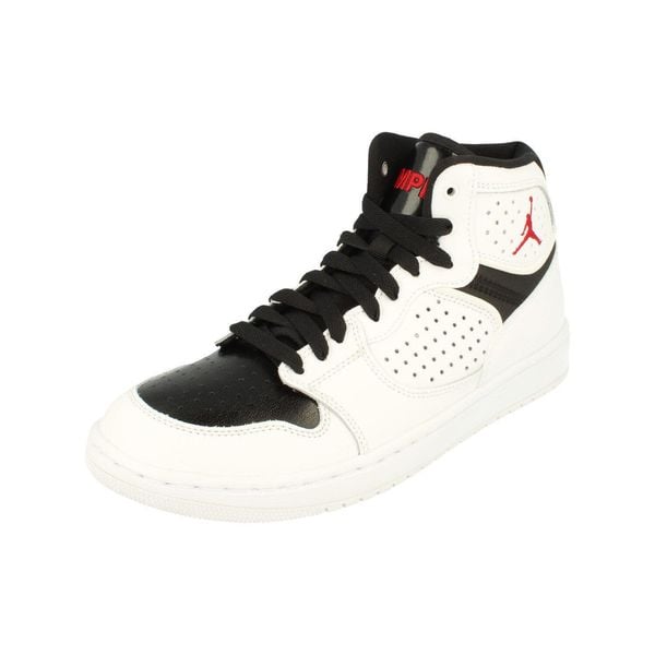 Buty do chodzenia męskie Nike Air Jordan Access. Białe buty do biegania Nike, bez wzorów, z materiału, bez zapięcia, do biegania, nike air jordan. Za 499.99 zł.