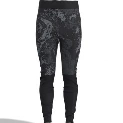 Legginsy termoaktywne narciarskie męskie Quechua BL 900 wool seamless. Czarne bielizna termoaktywna QUECHUA, na lato, m, bez wzorów, z elastanu, bez ramiączek, narciarskie. Za 219.99 zł.