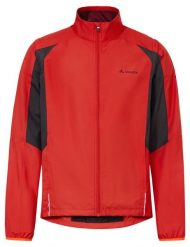 Kurtka rowerowa M Dundee ZO Jacket. Czerwone kurtki Vaude, l, bez wzorów, z materiału, bez kaptura. Za 457.95 zł.