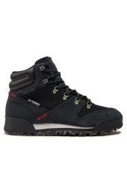 Adidas Trekkingi Terrex Snowpitch C.Rdy FV7957 Czarny. Czarne buty trekkingowe Adidas, bez wzorów, ze skóry, bez zapięcia. Za 649.99 zł.