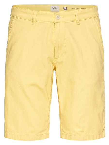 Camel Active Szorty chino - Regular fit - w kolorze żółtym rozmiar: W36. Żółte eleganckie spodnie Camel Active, bez wzorów, z bawełny. Za 118.28 zł.