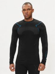 Brubeck Bielizna termoaktywna górna LS1304M Czarny Slim Fit. Czarna bielizna termoaktywna Brubeck, m, bez wzorów, z syntetyku, bez ramiączek, narciarskie. Za 149.99 zł.