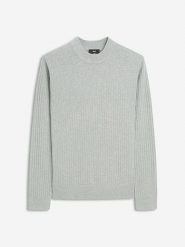 Cinque Sweter ''Cigiano'' w kolorze szarym rozmiar: L. Szare swetry nierozpinane Cinque, l, bez wzorów, prążkowane, bez kołnierzyka, bez ramiączek. Za 164.95 zł.