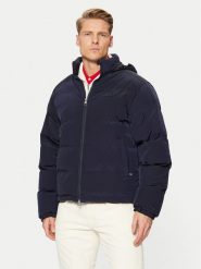 Hunter Kurtka zimowa HARM0027242 Granatowy Regular Fit. Niebieskie kurtki Hunter, na zimę, m, bez wzorów, z syntetyku, bez kaptura. Za 279.99 zł.