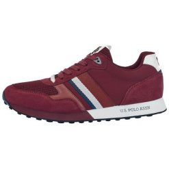 U.S. Polo Assn. Tenisówki Męskie Julius 41 Bordowe. Czerwone trampki U.S. Polo Assn., m, bez wzorów, bez zapięcia. Za 369.00 zł.