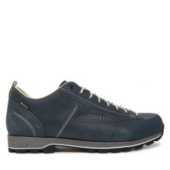 Trekkingi Dolomite. Niebieskie buty trekkingowe Dolomite, bez wzorów, bez zapięcia. Za 759.99 zł.