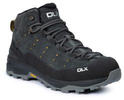 DLX Colden - męskie zimowe buty trekkingowe Graphite. Czarne trekkingi DLX, bez wzorów, z gumy, bez zapięcia. Za 604.99 zł.