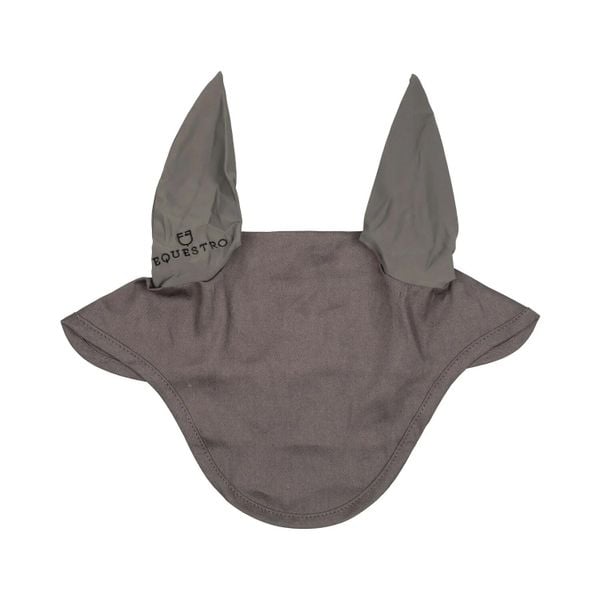 Czapka z muchą dla koni Equestro. Szare krawaty i muchy EQUESTRO, bez wzorów, z bawełny. Za 85.94 zł.