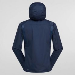 Kurtka wodoodporna La Sportiva Wall Breeze. Czarne kurtki La Sportiva, s, bez wzorów, z materiału, bez kaptura. Za 615.50 zł.