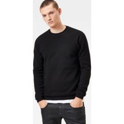 G-Star Raw - Sweter. Niebieskie swetry nierozpinane G-Star Raw, m, bez wzorów, z bawełny, bez kołnierzyka, bez ramiączek. W wyprzedaży za 239.90 zł.