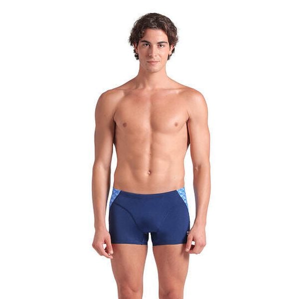 Bokserki kąpielowe męskie arena Monogram Swim Short. Niebieskie kąpielówki Arena, m, bez wzorów. Za 129.99 zł.