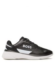 Boss Sneakersy Dean 50487577 10248104 01 Czarny. Czarne buty sportowe casual Boss, bez wzorów, z materiału, bez zapięcia. Za 649.99 zł.