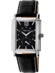Heritor Zegarek automatyczny "Frederick" w kolorze srebrno-czarnym rozmiar: onesize. Czarne, analogowe zegarki Heritor, ze stali. Za 543.99 zł.