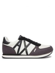 Armani Exchange Sneakersy XUX017 XCC68 U391 Szary. Szare buty sportowe casual Armani Exchange, bez wzorów, ze skóry, bez zapięcia. Za 599.99 zł.