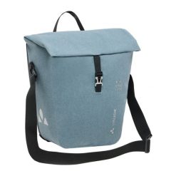Tylna torba VAUDE ReCycle Pro Single. Niebieskie torby na ramię Vaude, bez wzorów, z materiału, na ramię, duże, bez dodatków. Za 441.30 zł.