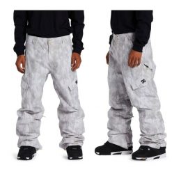 Spodnie snowboardowe męskie DC Shoes Shadow 15K kombinezon. Białe spodnie narciarskie i snowboardowe DC Shoes, m, bez wzorów, z poliesteru, narciarskie. Za 498.00 zł.