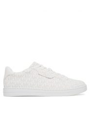 MICHAEL Michael Kors Sneakersy Keating 42S4KEFS1B Biały. Białe buty sportowe casual MICHAEL Michael Kors, bez wzorów, ze skóry, bez zapięcia. Za 499.99 zł.