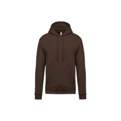 Bluza z kapturem Kariban. Brązowe bluzy z kapturem KARIBAN, m, bez wzorów, z kapturem. Za 175.00 zł.