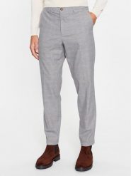 Boss Spodnie materiałowe 50501867 Szary Slim Fit. Szare spodnie materiałowe Boss, m, bez wzorów, z materiału. Za 279.99 zł.