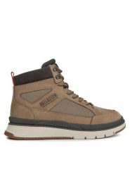 Palladium Sneakersy Pallasider Mid Cuff 08878-377-M Khaki. Brązowe buty sportowe casual Palladium, bez wzorów, ze skóry, bez zapięcia. Za 739.99 zł.