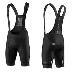 Spodenki rowerowe męskie Biemme Pro 26 na szelkach. Czarne spodenki rowerowe Biemme, m, bez wzorów, z elastanu, na fitness i siłownię. Za 489.00 zł.