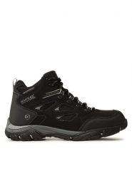 Regatta Trekkingi Holcombe Iep RMF573 Czarny. Czarne botki sznurowane Regatta, bez wzorów, ze skóry, bez obcasa, bez zapięcia. Za 229.99 zł.