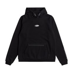 Bluza męska Quiksilver Big Logo Tech Hoodie. Czarne bluzy z kapturem Quiksilver, na jesień, m, bez wzorów, z bawełny, z kapturem. Za 209.99 zł.