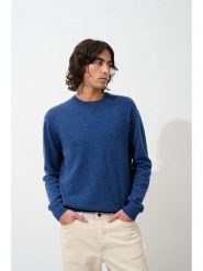 AUTHENTIC CASHMERE Kaszmirowy sweter "Nolan" w kolorze granatowym rozmiar: S. Niebieskie swetry nierozpinane AUTHENTIC CASHMERE, s, bez wzorów, z kaszmiru, bez kołnierzyka, bez ramiączek. Za 216.73 zł.