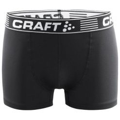 Craft Męskie Bokserki Greatness 3", Czarne, S. Bielizna termoaktywna marki Craft. W wyprzedaży za 59.00 zł.