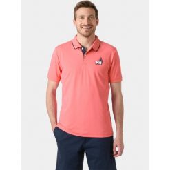 Koszulka Polo Męska Helly Hansen Hp Figari. Czerwone koszulki polo Helly Hansen, m, bez wzorów, bez kołnierzyka, bez ramiączek. Za 379.00 zł.