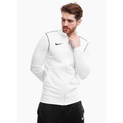 Bluza sportowa męska Nike Dri-fit Park 20 Track. Białe bluzy bez kaptura Nike, l, bez wzorów, bez kaptura. W wyprzedaży za 140.45 zł.