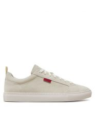 Hugo Sneakersy Morrie Tenn numic 50523723 Beżowy. Brązowe buty sportowe casual Hugo, bez wzorów, ze skóry, bez zapięcia. Za 519.99 zł.