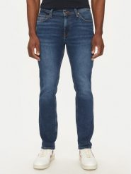 Mustang Jeansy Vegas 1016310 Granatowy Slim Fit. Niebieskie jeansy Mustang, m. Za 349.99 zł.