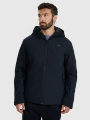 4F Kurtka narciarska w kolorze czarnym rozmiar: 3XL. Czarne kurtki narciarskie i snowboardowe 4F, m, bez wzorów, bez kaptura. Za 191.88 zł.