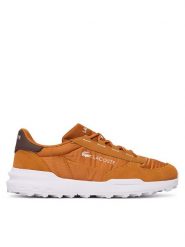 Lacoste Sneakersy Elite Active Evo 52SMA0062 Brązowy. Brązowe buty sportowe casual LACOSTE, bez wzorów, z materiału, bez zapięcia. Za 539.99 zł.