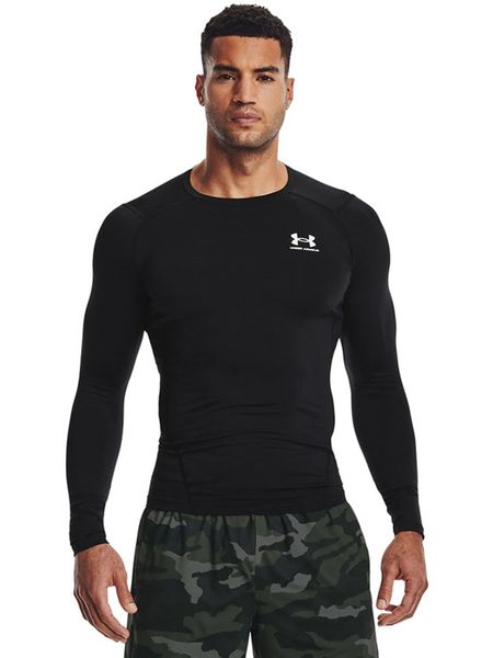 Under Armour Koszulka funkcyjna "Comp" w kolorze czarnym rozmiar: XXL. Czarne t-shirty sportowe Under Armour, bez wzorów, z materiału, bez ramiączek, outdoorowe. Za 97.05 zł.