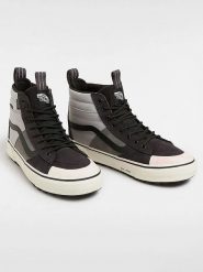 Vans Skórzane sneakersy "Sk8-Hi" w kolorze czarno-szarym rozmiar: 42,5. Czarne buty sportowe casual Vans, bez wzorów, z materiału, bez zapięcia. Za 316.99 zł.