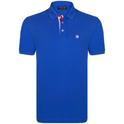 Giorgio Di Mare Koszulka Polo Męska gi3647939 M Niebieska. Niebieskie koszulki polo sportowe Giorgio Di Mare, z aplikacjami, bez kołnierzyka, bez ramiączek. Za 119.00 zł.