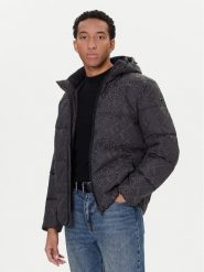 Guess Kurtka zimowa M5BL2D W2752 Szary Regular Fit. Szare kurtki Guess, na zimę, m, z aplikacjami, z syntetyku, bez kaptura. Za 849.99 zł.