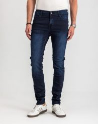 Męskie Spodnie Jeansowe Mustang Style Frisco Skinny Denim Blue 1017116 5000 801, W31 L34. Niebieskie spodnie materiałowe Mustang, l, bez wzorów, z bawełny, eleganckie. Za 219.99 zł.