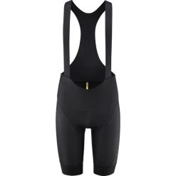 Termoaktywne szelki do kolarstwa Mavic Cosmic. Czarne bielizna termoaktywna MAVIC, bez wzorów, bez ramiączek, rowerowe. Za 688.50 zł.