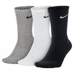 Skarpetki treningowe Nike Cushioned Crew 3pack SX4508-965. Skarpety Nike, bez wzorów. Za 69.99 zł.